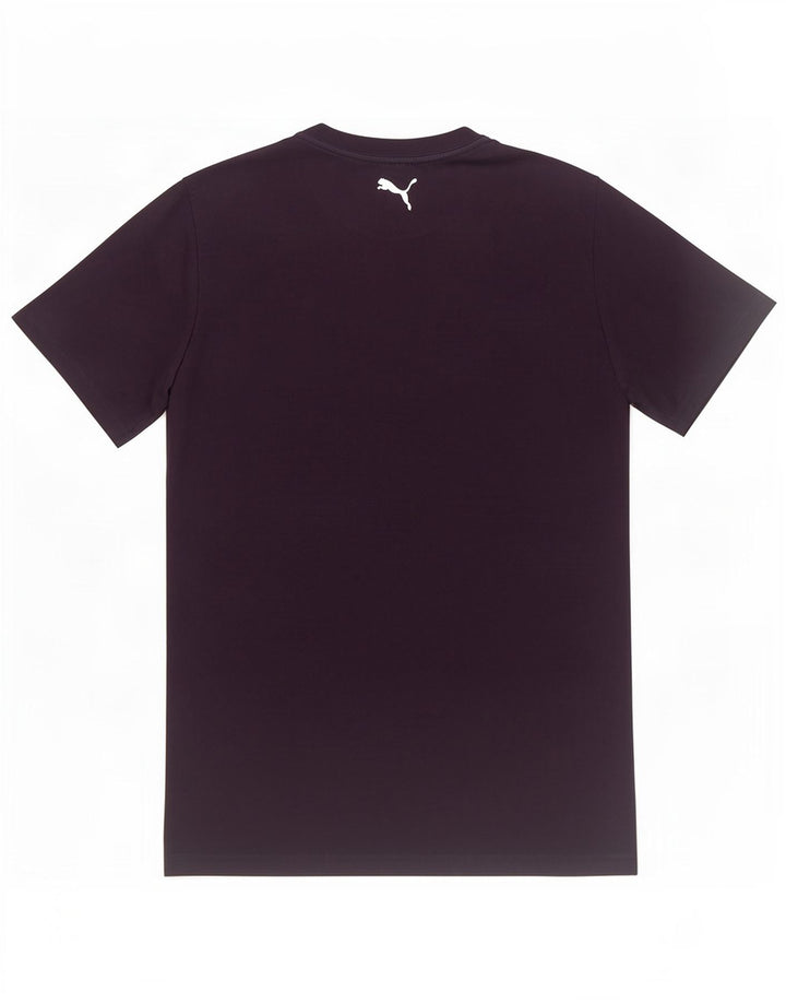 Camiseta masculina Puma Graphic Top Médio Algodão Azul Marinho