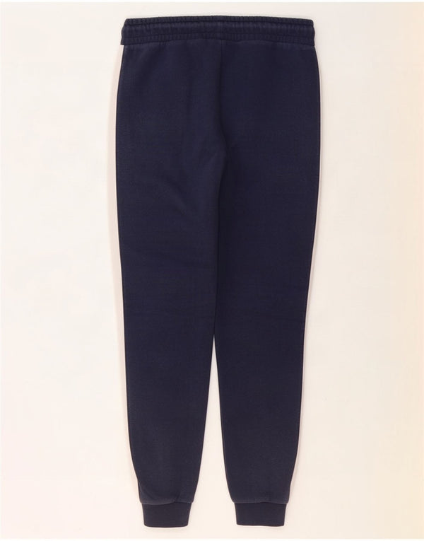 Puma Womens Tracksuit Trousers Joggers Medium Navy Blue Colourblock