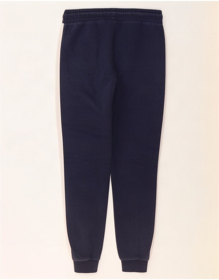 Calça esportiva feminina Puma Joggers médio azul marinho colorblock