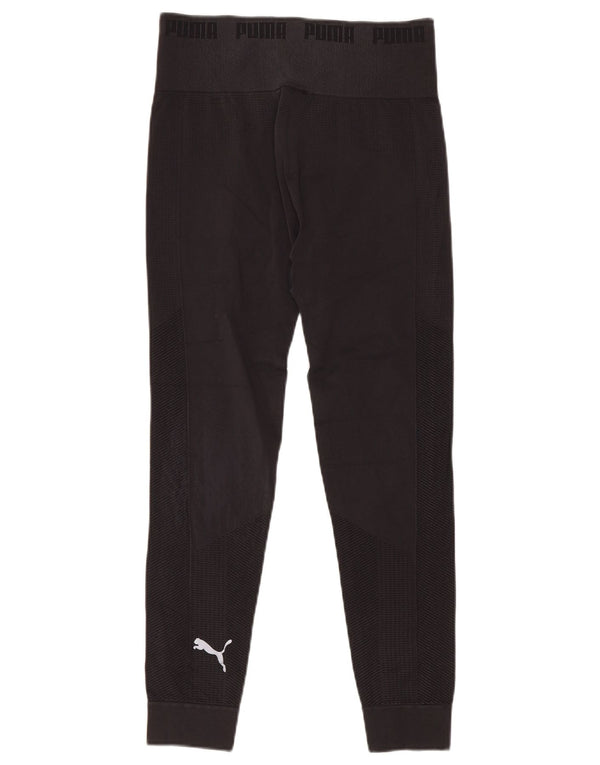 Calça esportiva feminina Puma Graphic Joggers UK 8 pequena preta