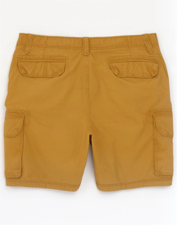 Shorts cargo masculino Fat Face W40 XL algodão bege