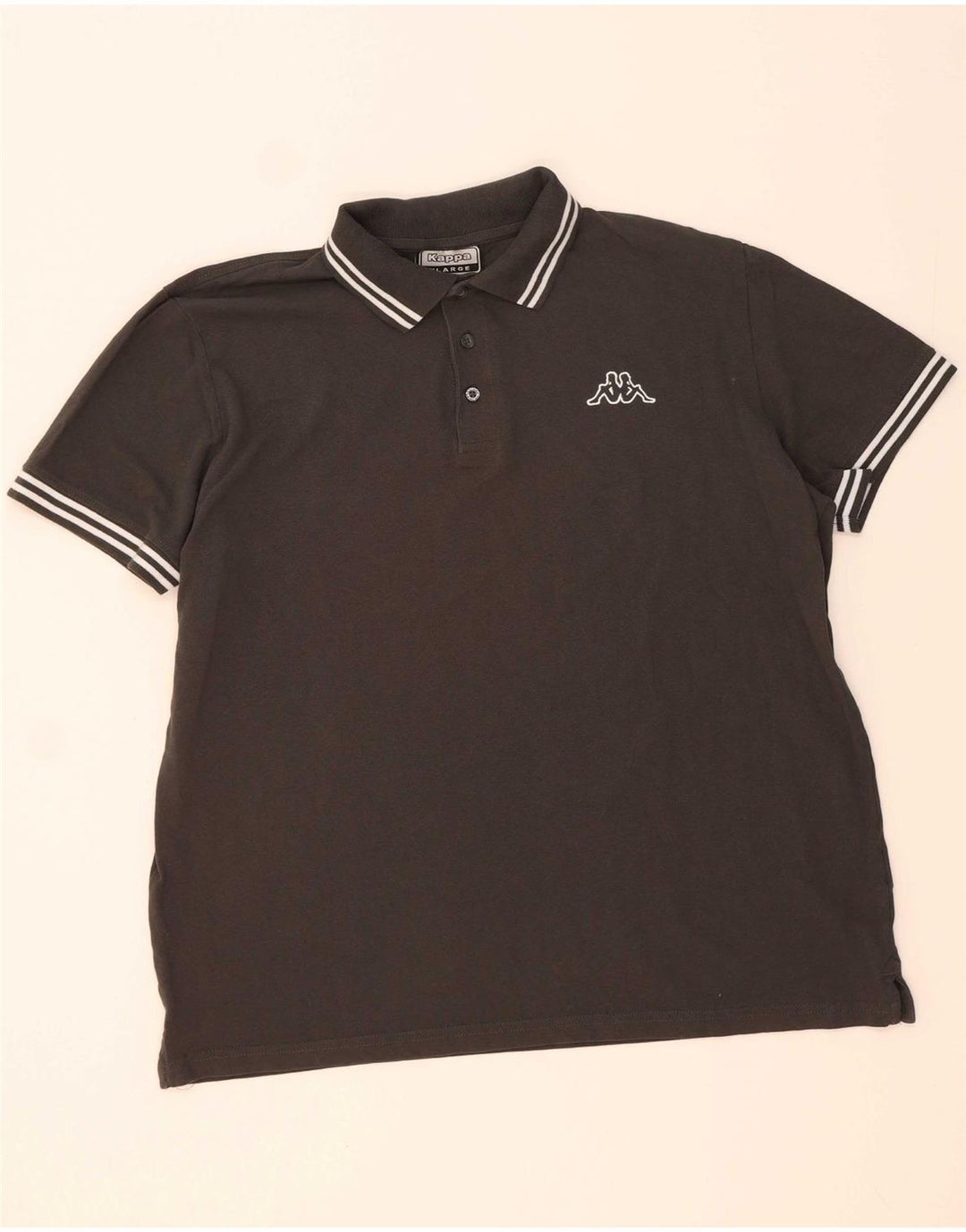 Camisa polo masculina KAPPA XL cinza algodão