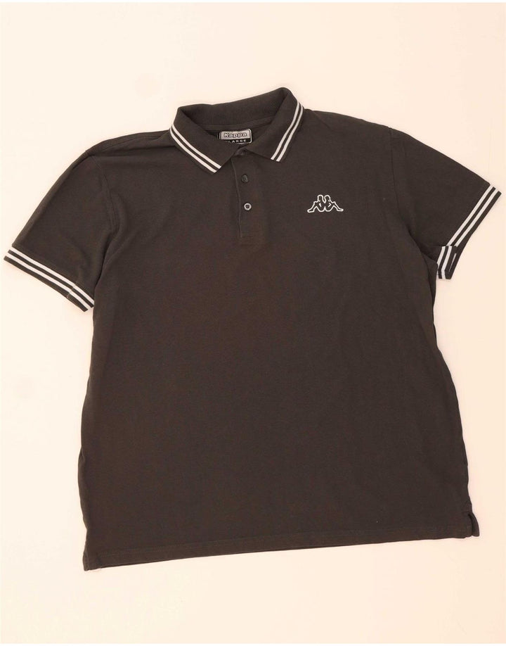 Camisa polo masculina KAPPA XL cinza algodão