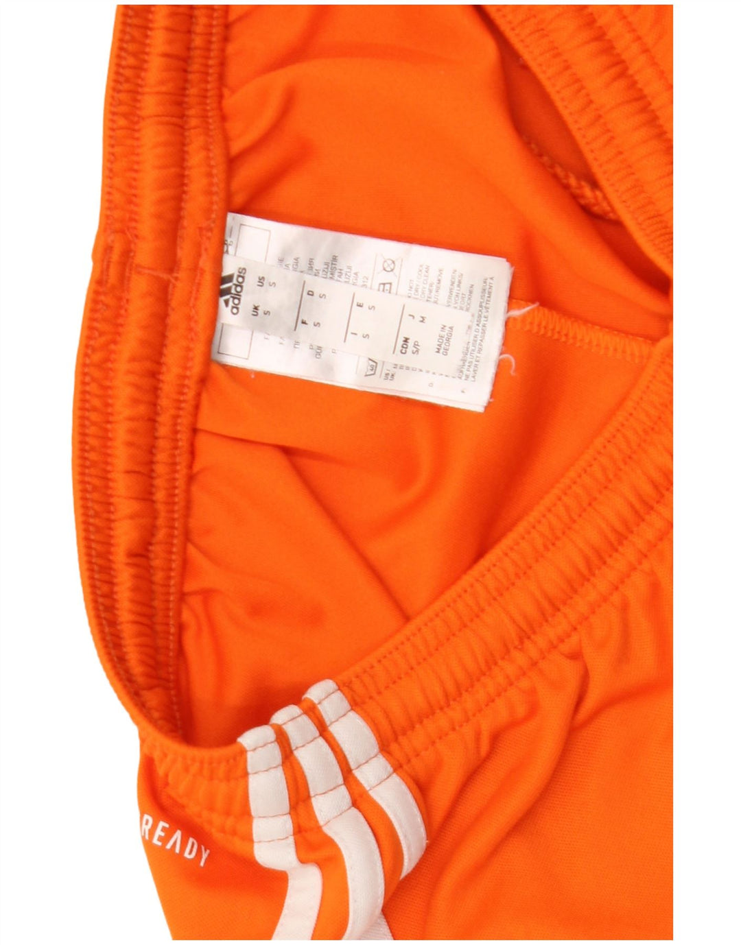 Adidas Mens Aeroready Sport Shorts Pequeno Laranja Poliéster