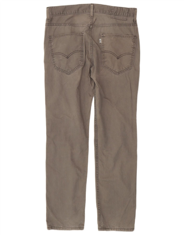 Calça Levi's Masculina Slim Chino W31 L30 Algodão Cinza