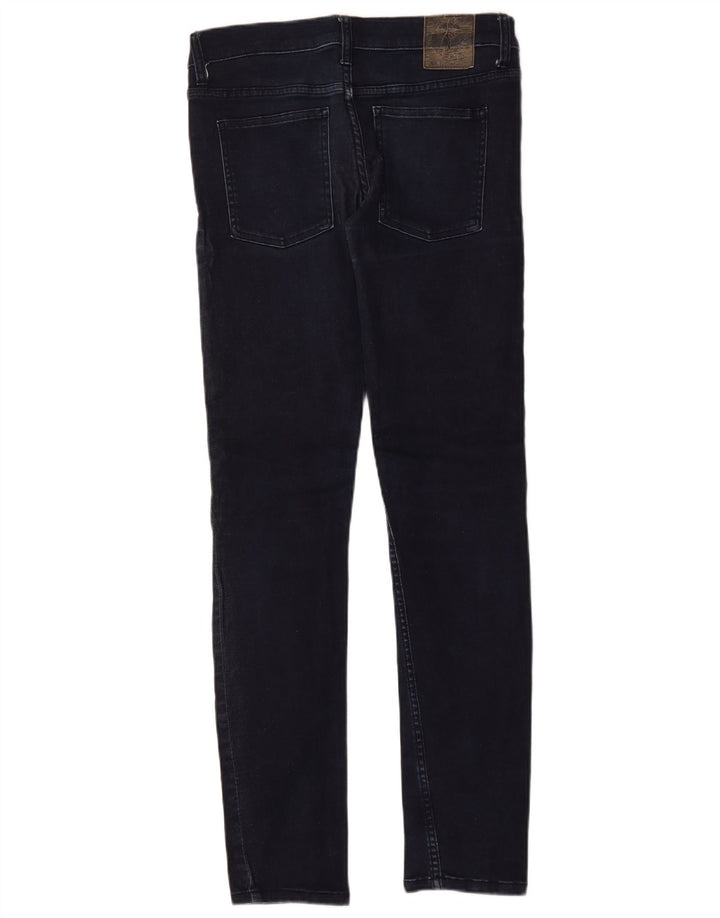 Jeans skinny feminino barato segunda-feira W30 L32 azul marinho