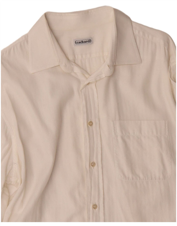 Camisa Cacharel Masculina Média Branca