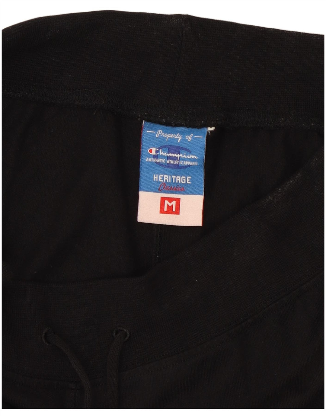 Calça de treino feminina Champion Heritage Classics UK 12 médio preto