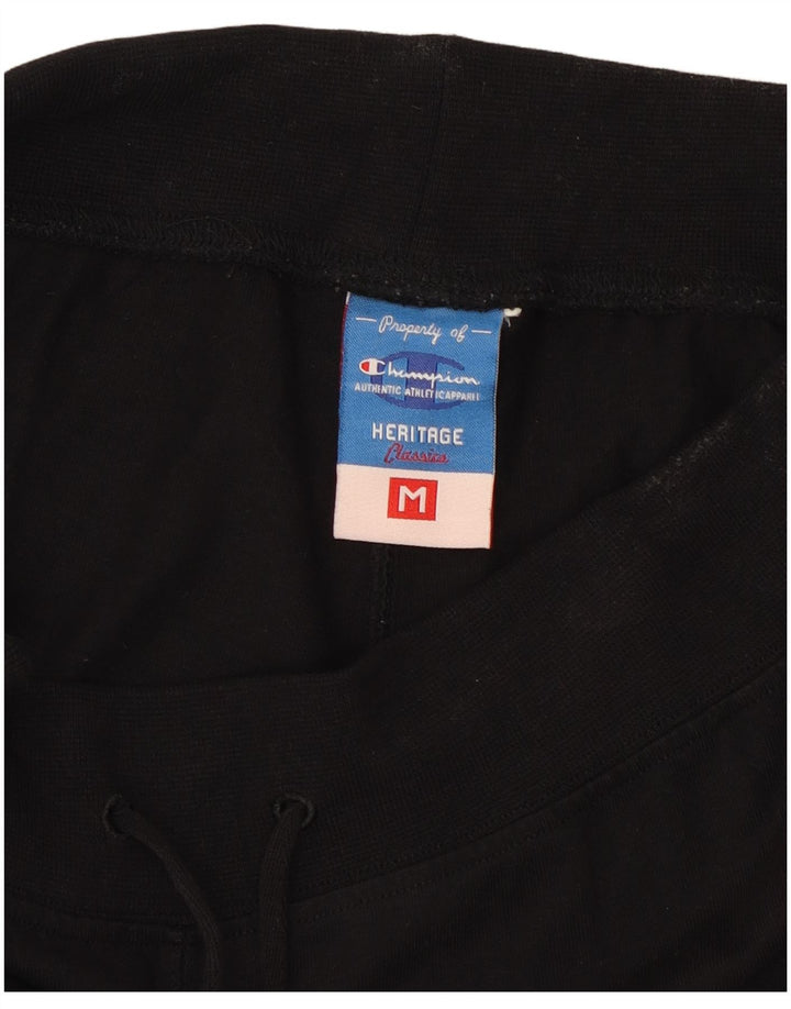 Calça de treino feminina Champion Heritage Classics UK 12 médio preto