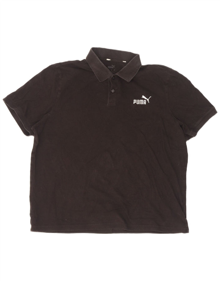 Camisa polo masculina Puma XL algodão preto