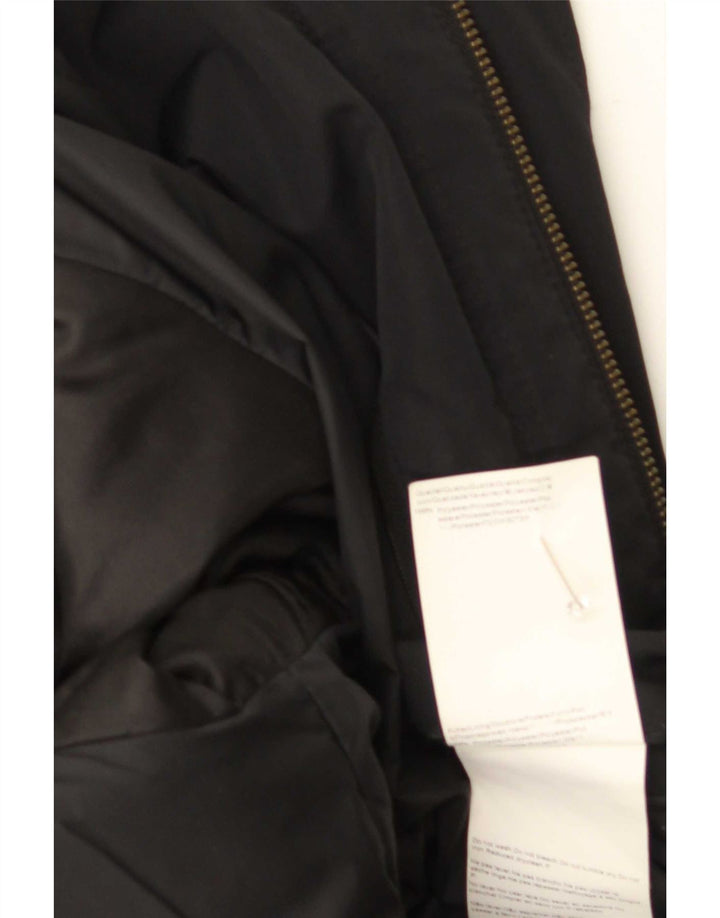 Sobretudo masculino Hugo Boss UK 42 XL poliéster preto