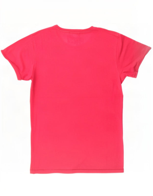 Camiseta gráfica masculina Jack & Jones grande rosa