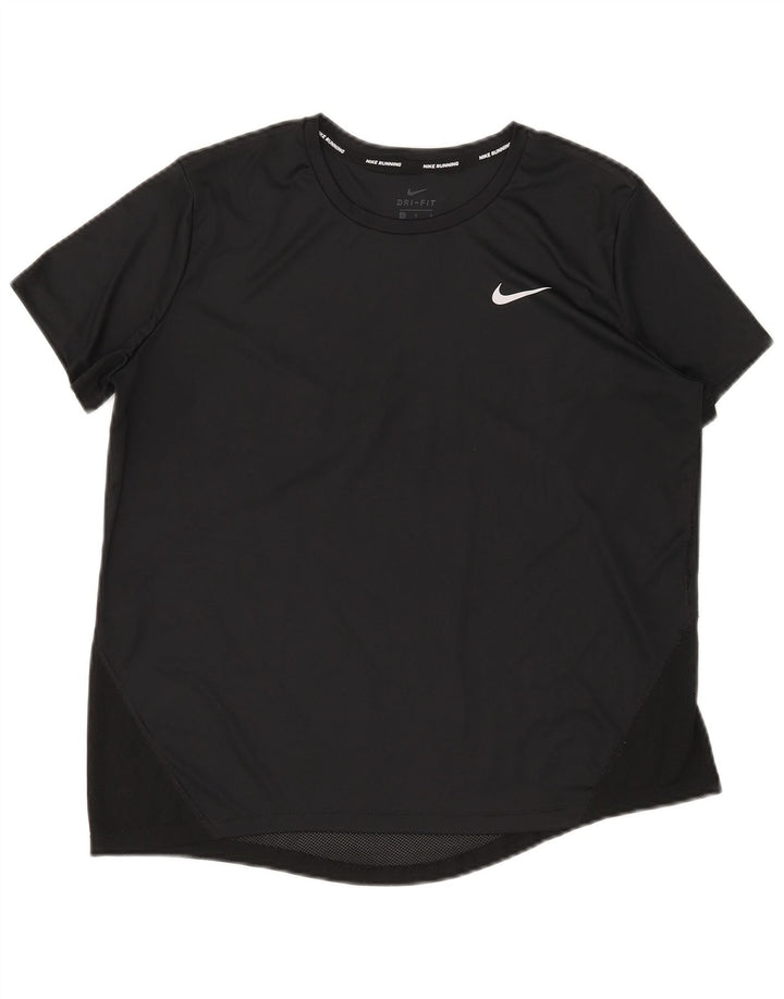 Camiseta Nike Feminina Dri Fit Top UK 16 Grande Preta