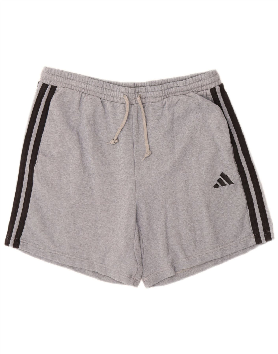 Shorts esportivos masculinos ADIDAS XL cinza algodão
