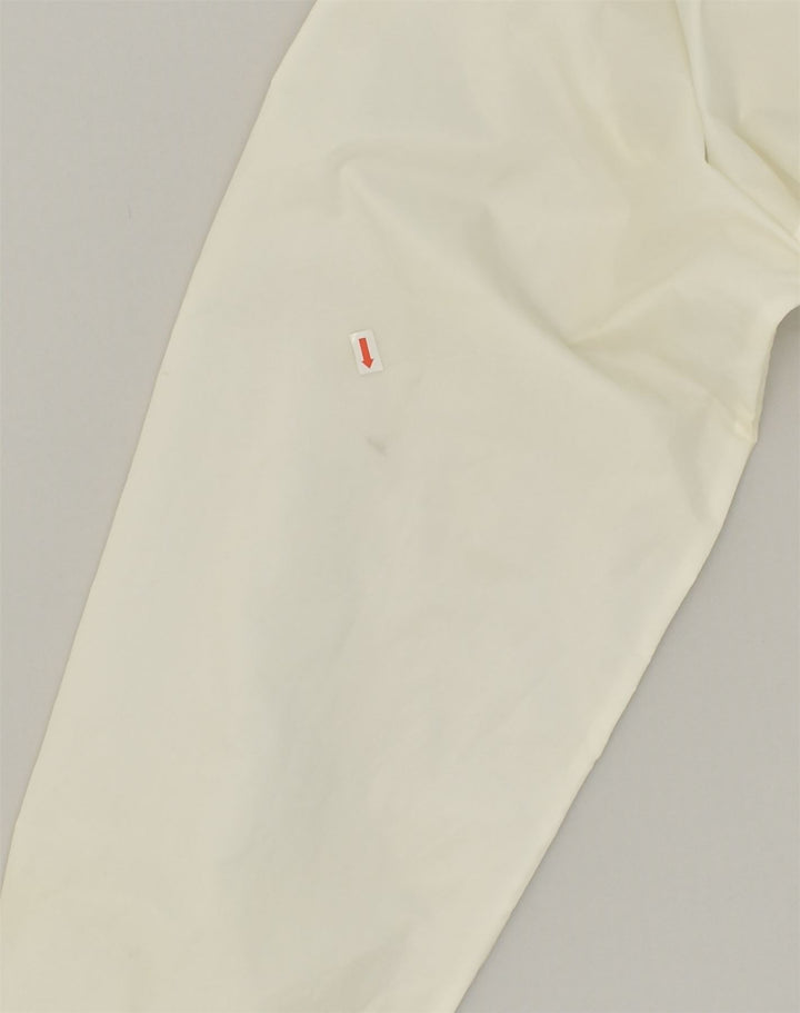 ACTIVE Womens Hooded Rain Jacket UK 20 2XL White Nylon | Vintage Active | Thrift | Second-Hand Active | Used Clothing | Messina Hembry 