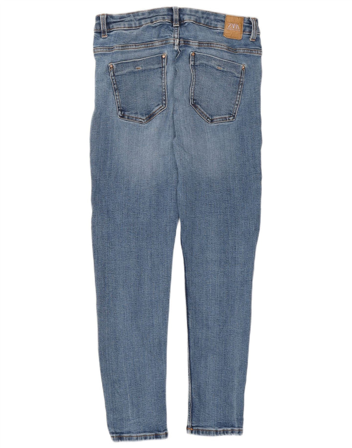 Zara Jeans Skinny Feminino EU 40 Médio W30 L27 Azul
