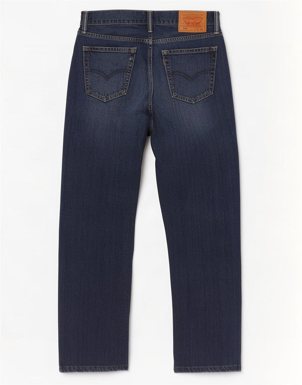 Levi's Masculino 514 Straight Jeans W30 L30 Azul Algodão