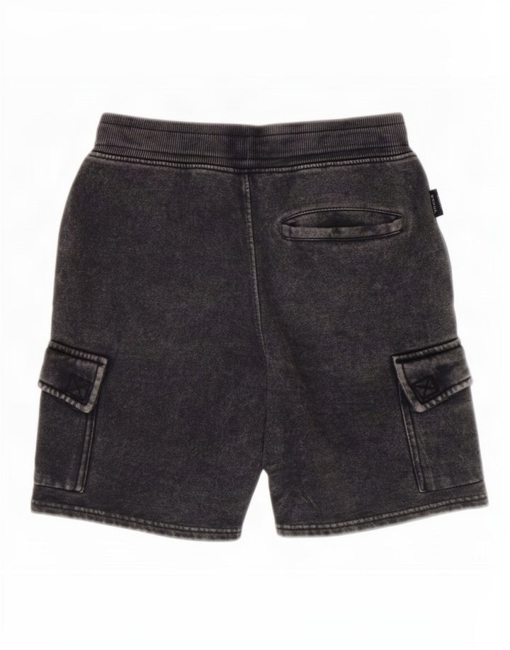 Bench Boys Cargo Shorts 11-12 Anos W26 Algodão Cinza