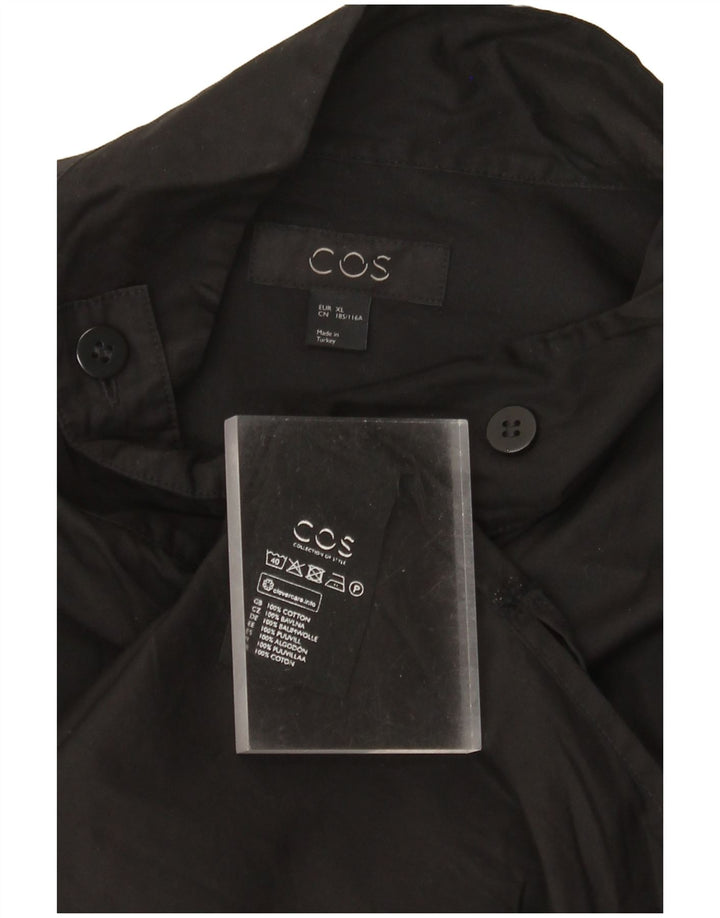 Cos Camisa Masculina XL Algodão Preto