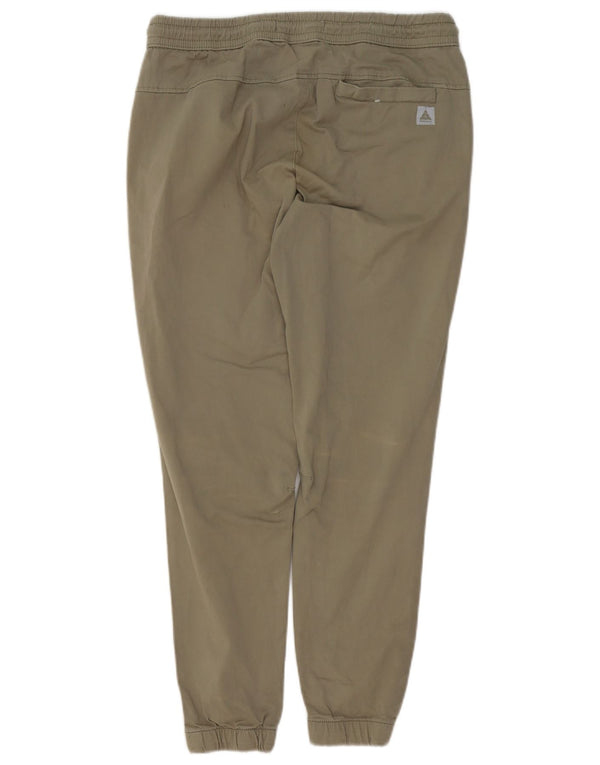 Calça jogger masculina Zara Chino grande W34 L29 cáqui