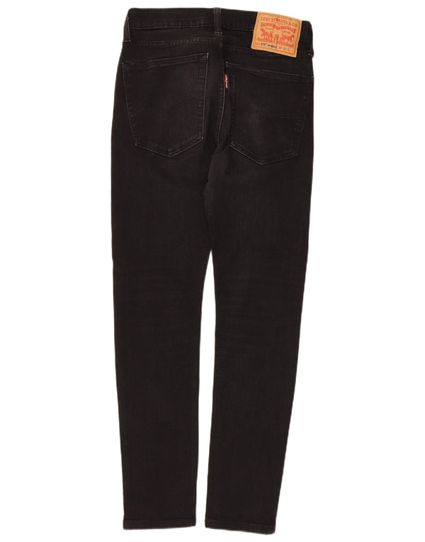 Levi's Masculino 519 Hi-Ball Skinny Jeans W32 L28 Algodão Preto