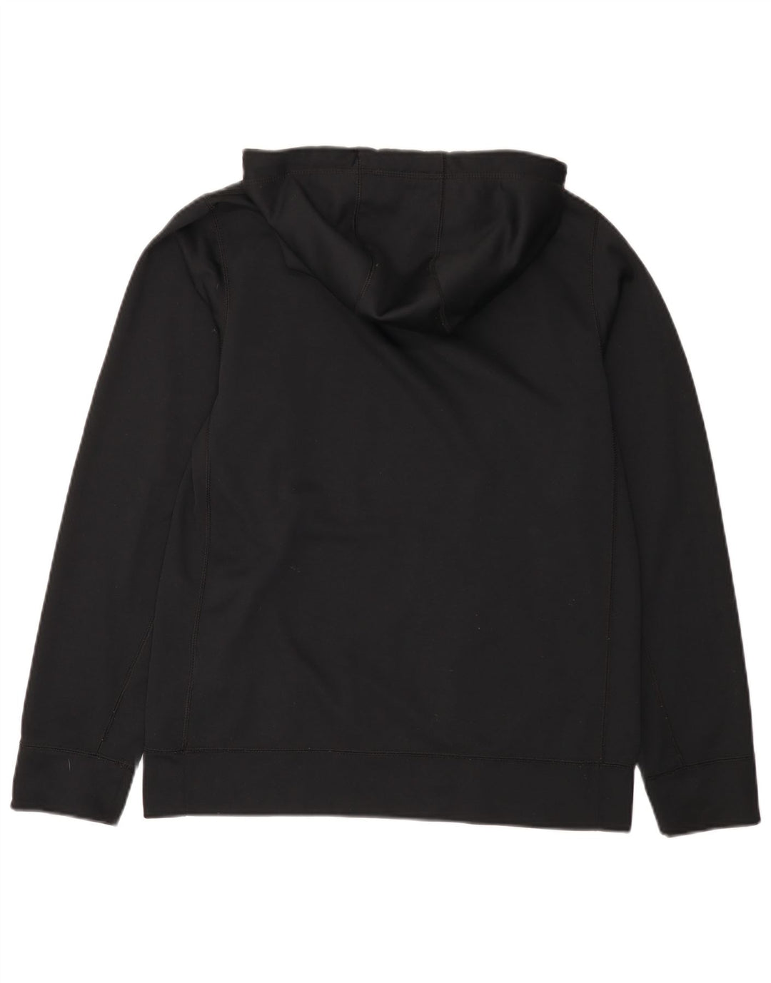 Moletom com capuz gráfico masculino NIKE Therma-Fit pequeno poliéster preto