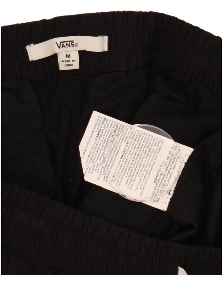 Vans Masculino Cargo Shorts Médio W30 Preto Geométrico Algodão