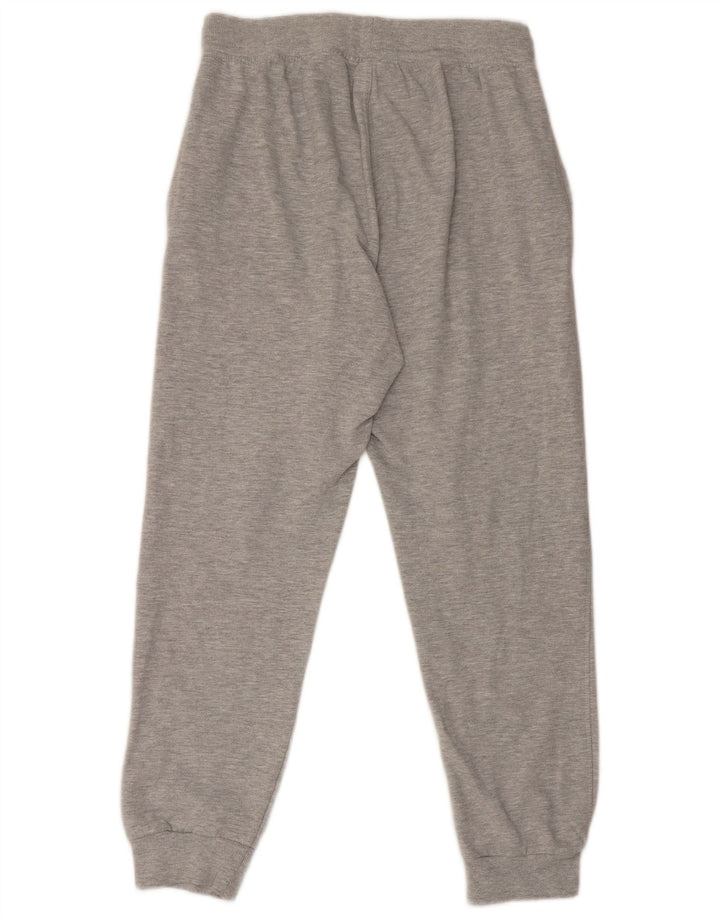 Calça esportiva masculina Tio Sam com estampa gráfica grande cinza manchada