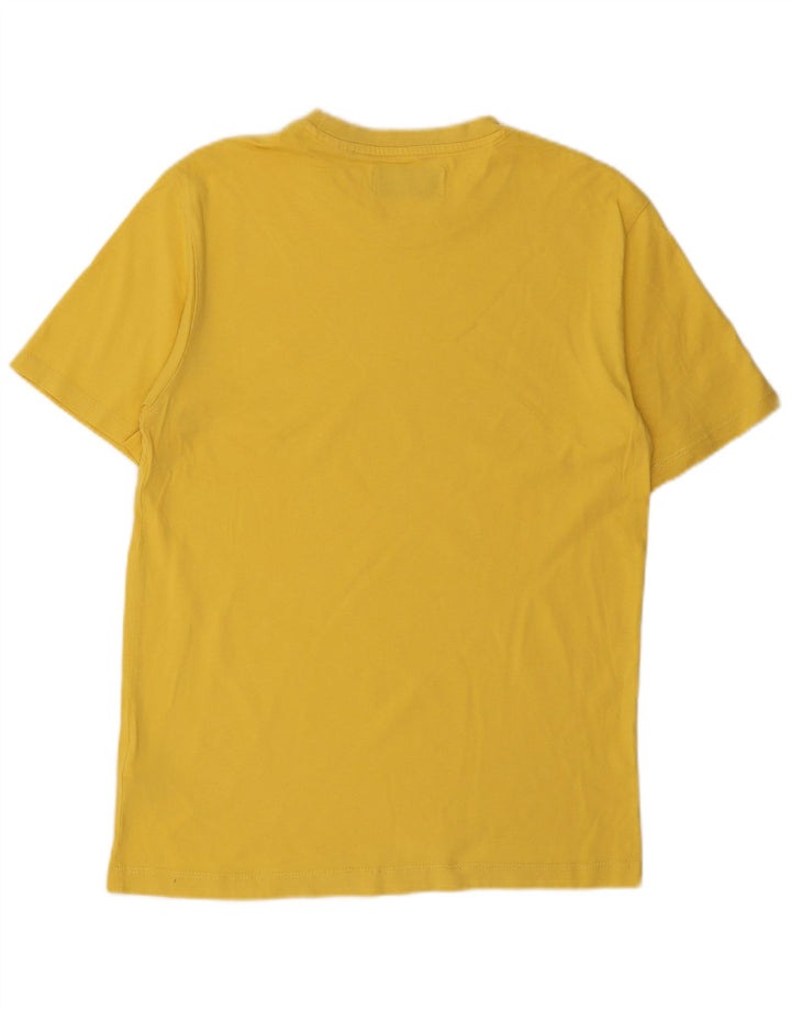 Camiseta masculina PENGUIN top pequeno algodão amarelo