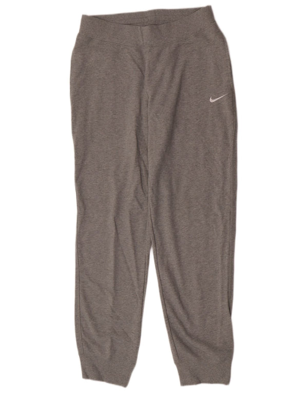 Calça de treino masculina Nike joggers cinza médio algodão