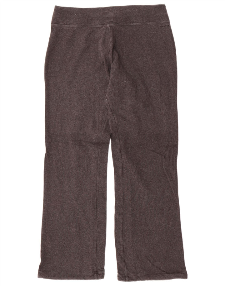 Calça de treino feminina NIKE Dri Fit UK 14 cinza médio algodão