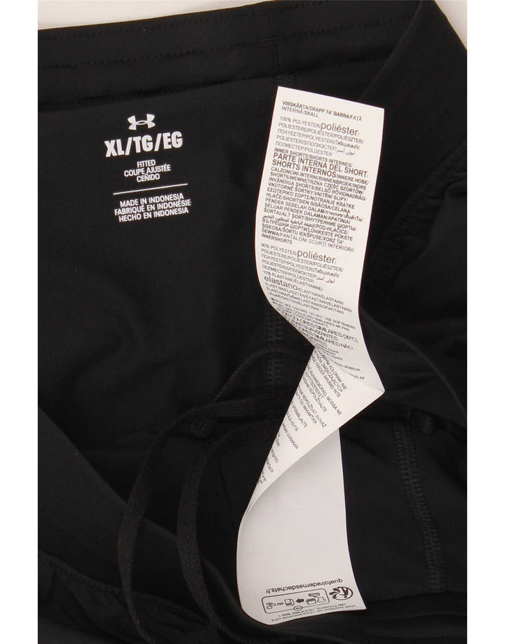 Shorts esportivos masculinos Under Armour XL poliéster preto