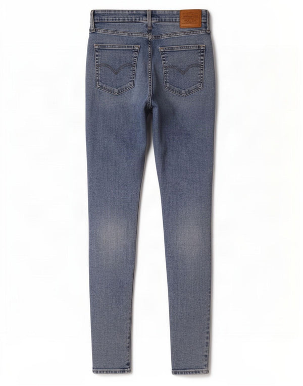 Calça jeans feminina Levi's 721 High Rise Skinny W30 L32 azul algodão