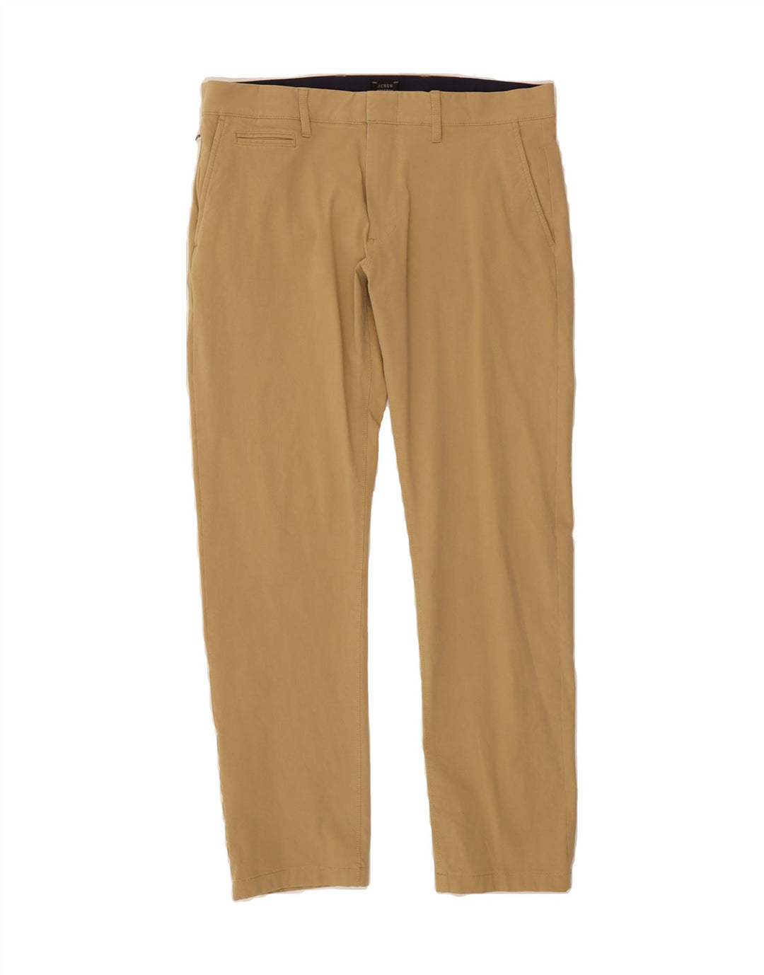 J. CREW Mens Straight Chino Trousers W32 L30 Beige Cotton Vintage J. Crew and Second-Hand J. Crew from Messina Hembry 