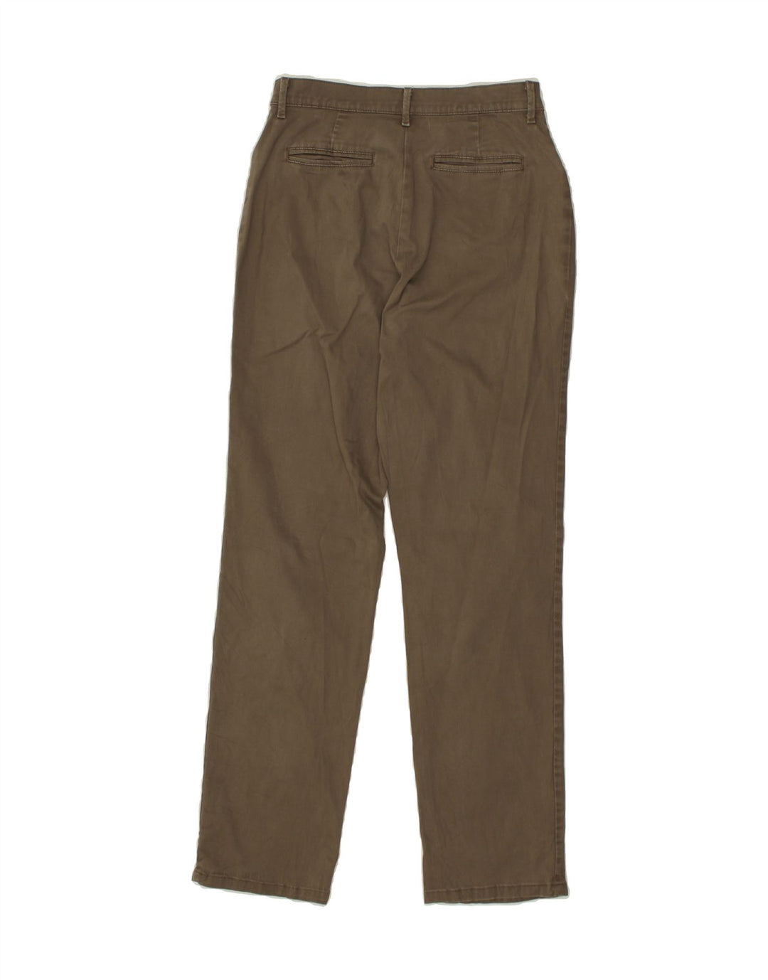 LEE Womens Straight Casual Trousers US 6 Medium W28 L21  Brown Cotton | Vintage Lee | Thrift | Second-Hand Lee | Used Clothing | Messina Hembry 