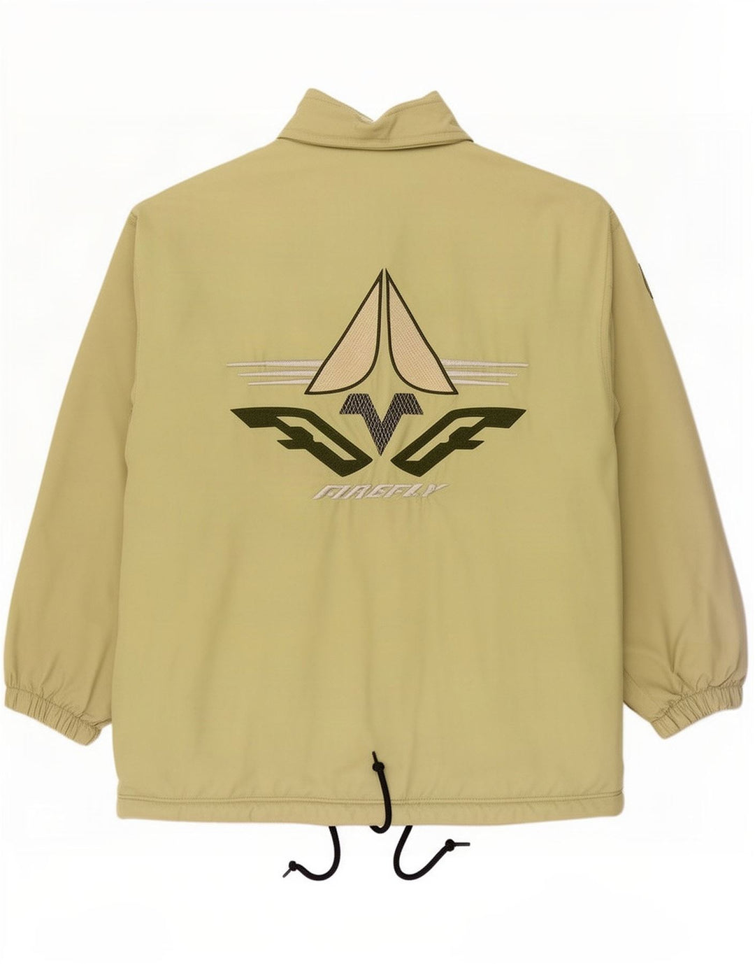 Jaqueta bomber masculina Etirel Graphic Loose Fit UK 38 verde médio