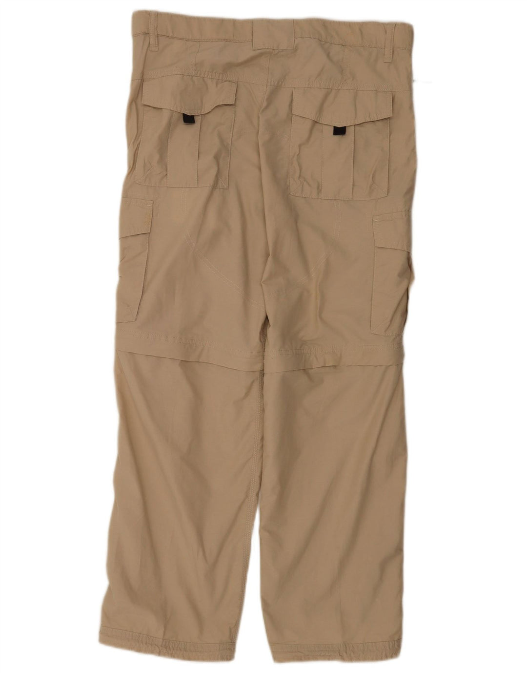 Calça cargo masculina Marks & Spencer Regular Fit W34 L29 algodão bege