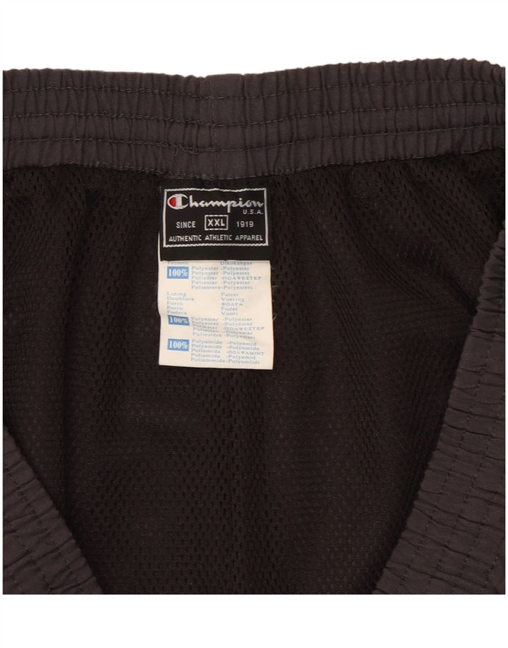 Calça de treino masculina Champion 2XL poliéster preto