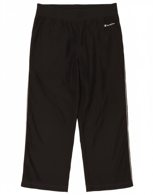 Calça de treino feminina Champion UK 14 grande poliéster preto