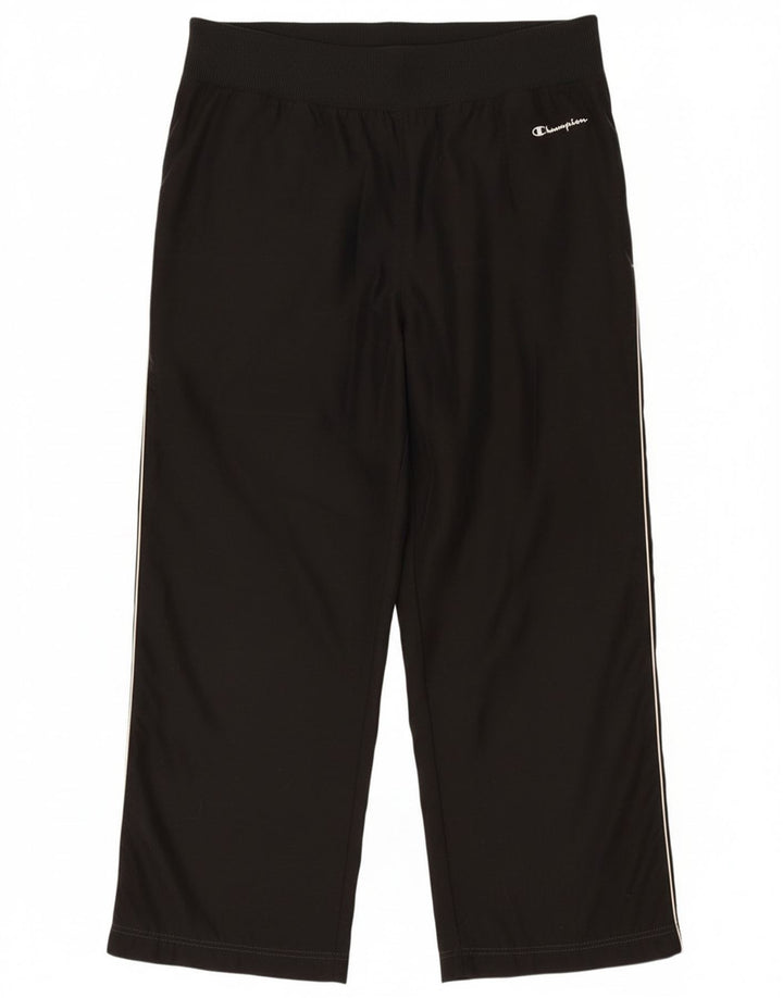 Calça de treino feminina Champion UK 14 grande poliéster preto