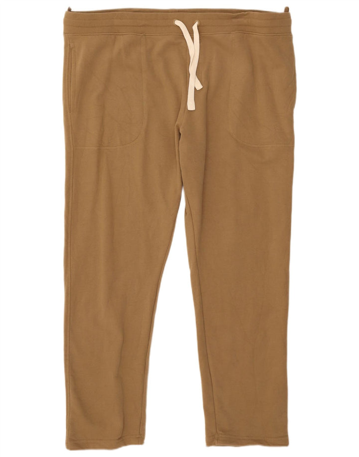 Calça de treino masculina Marks & Spencer 2XL algodão bege
