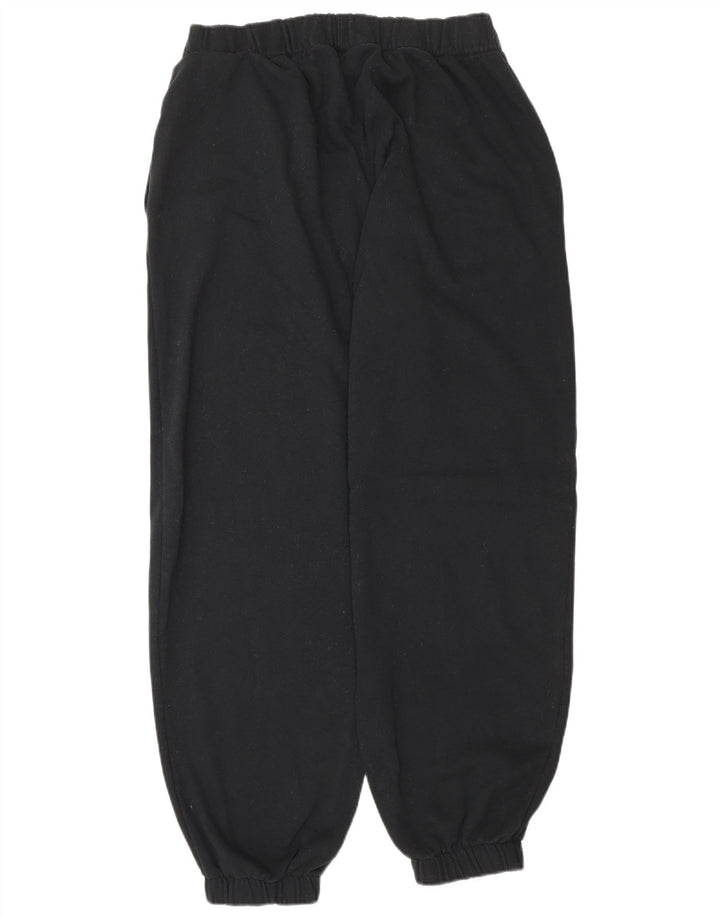 Calça de treino masculina HOLLISTER de algodão preto médio