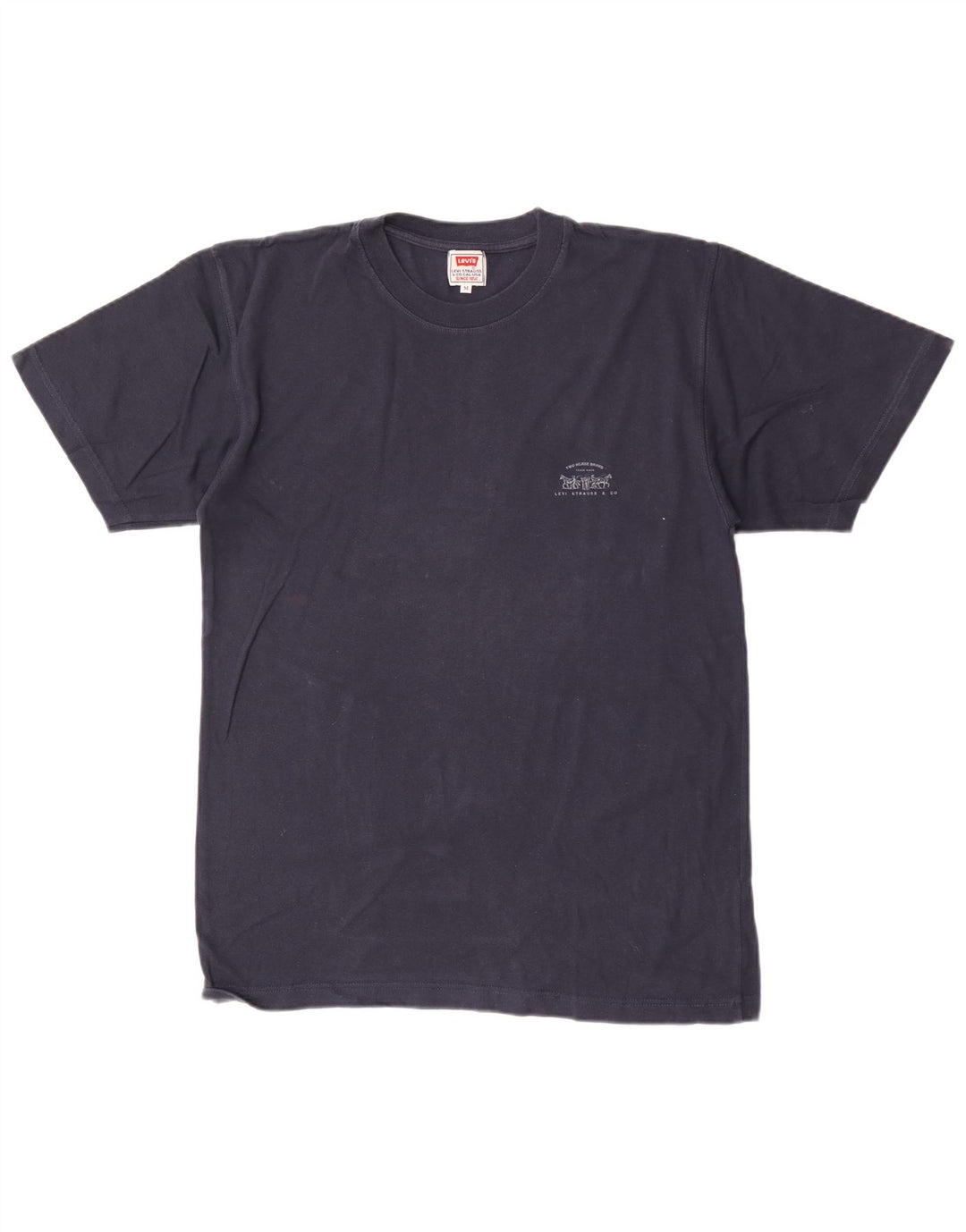 Camiseta masculina Levi's Top médio algodão azul marinho