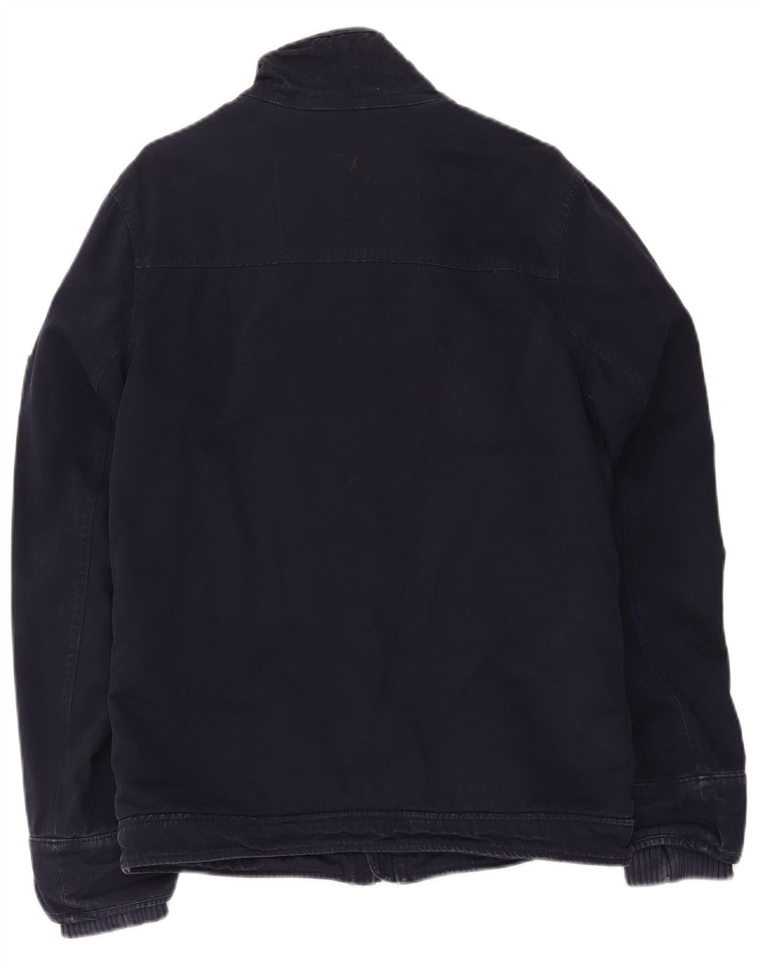 Jaqueta utilitária masculina Superdry Sherpa Reino Unido 38 algodão azul marinho médio