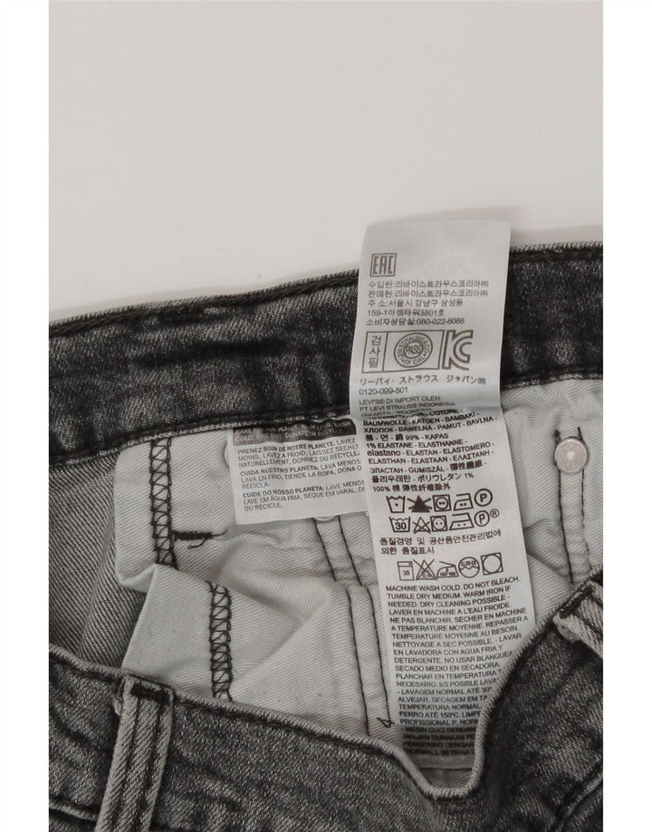 Levi's Masculino 511 Skinny Jeans W33 L27 Cinza Algodão