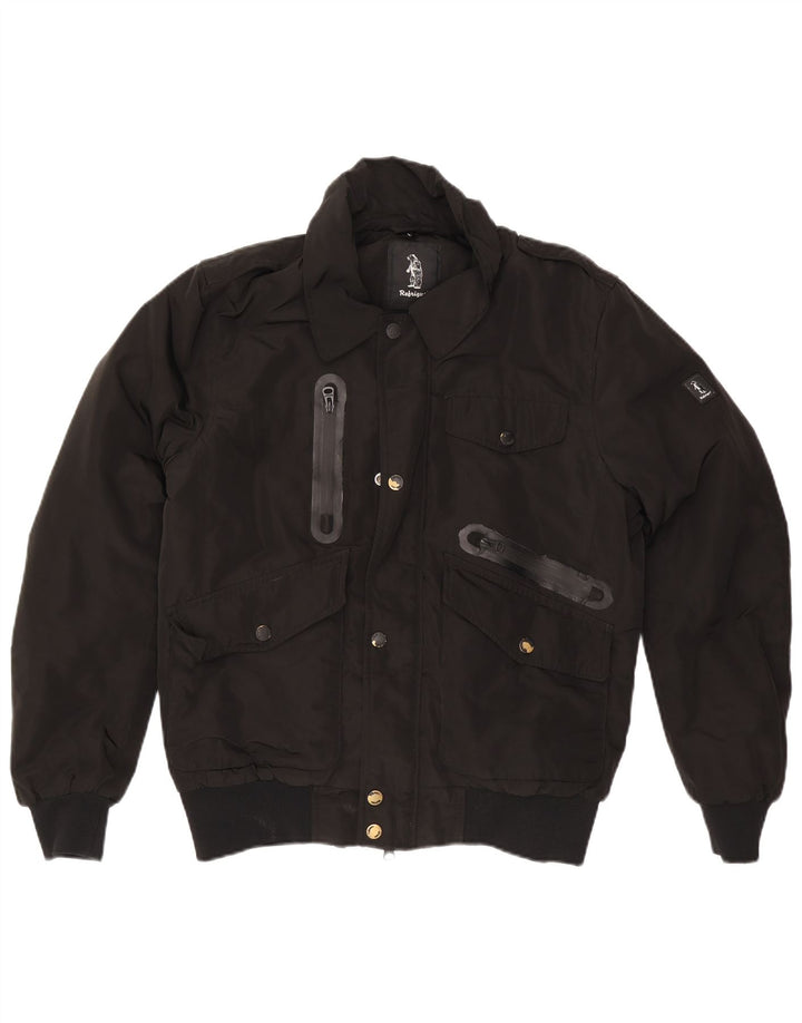 Jaqueta bomber masculina Refrigue UK 40 grande preta