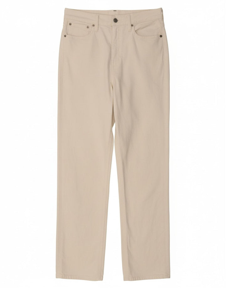 J. CREW Jeans retos femininos W28 L28 algodão branco