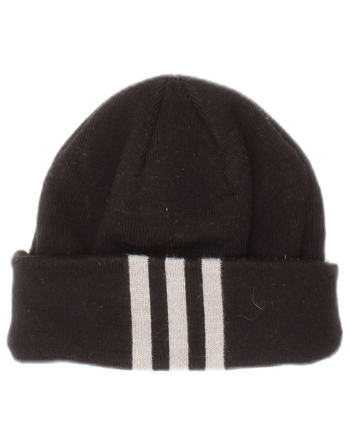 Gorro masculino Adidas tamanho único poliéster listrado preto