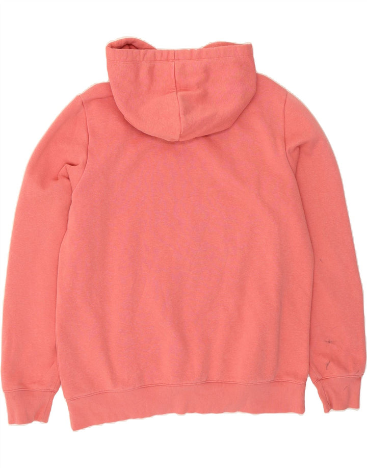 CHAMPION Womens Graphic Hoodie Jumper UK 18 XL Pink Cotton Vintage Champion and Second-Hand Champion from Messina Hembry 