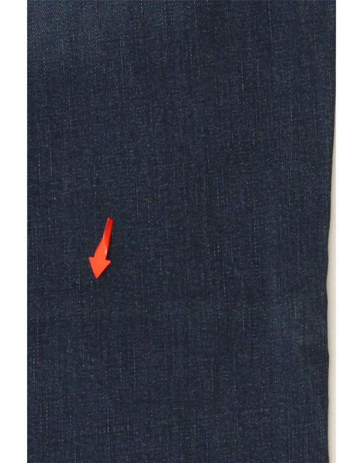 Calça jeans reta feminina LEE Perfect Fit W34 L30 azul marinho